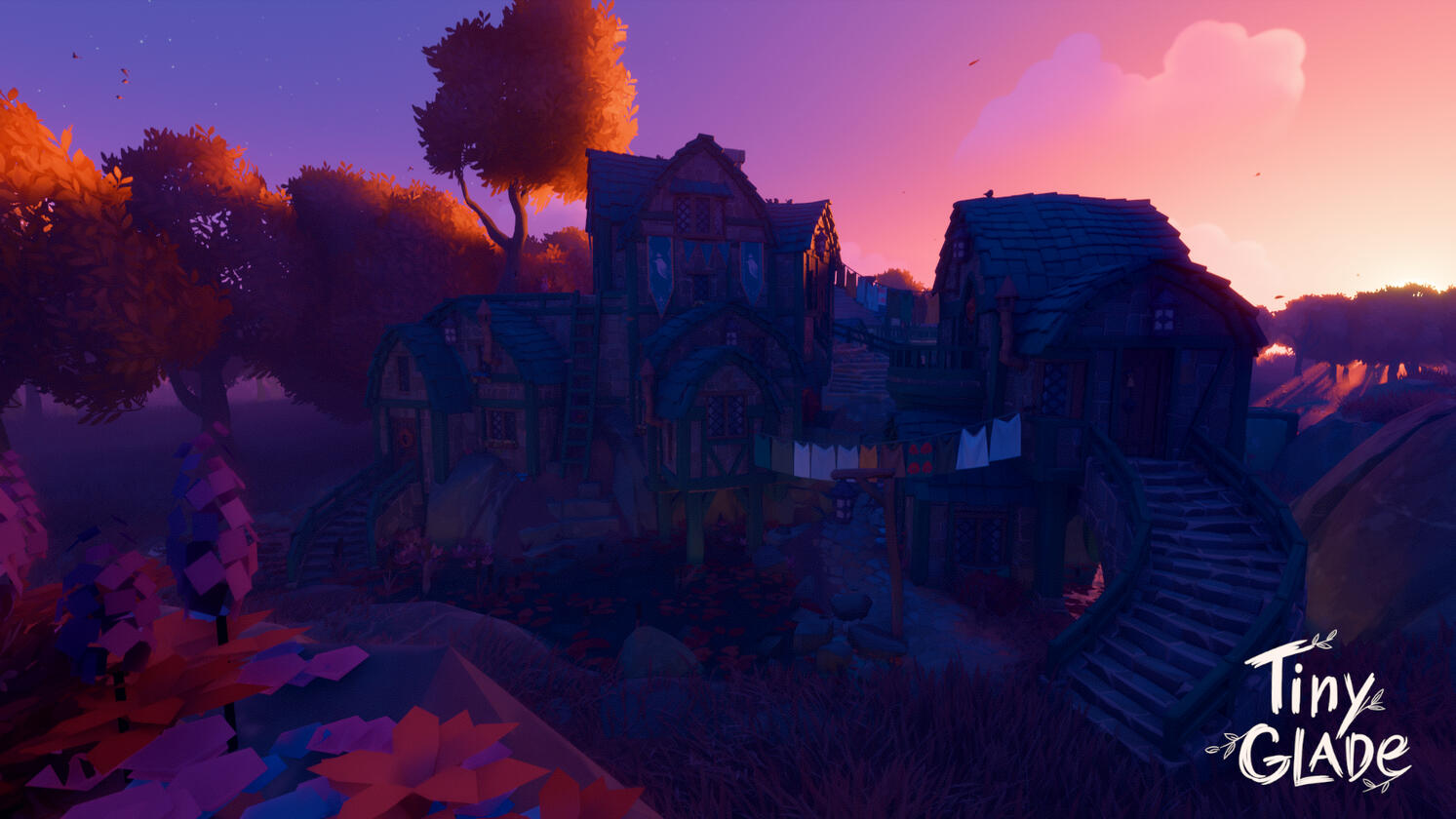 Hilltop Village (Dawn)