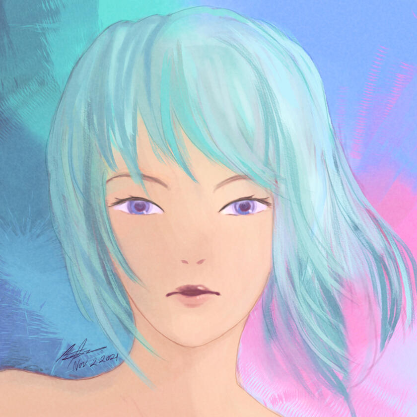 Teal-girl