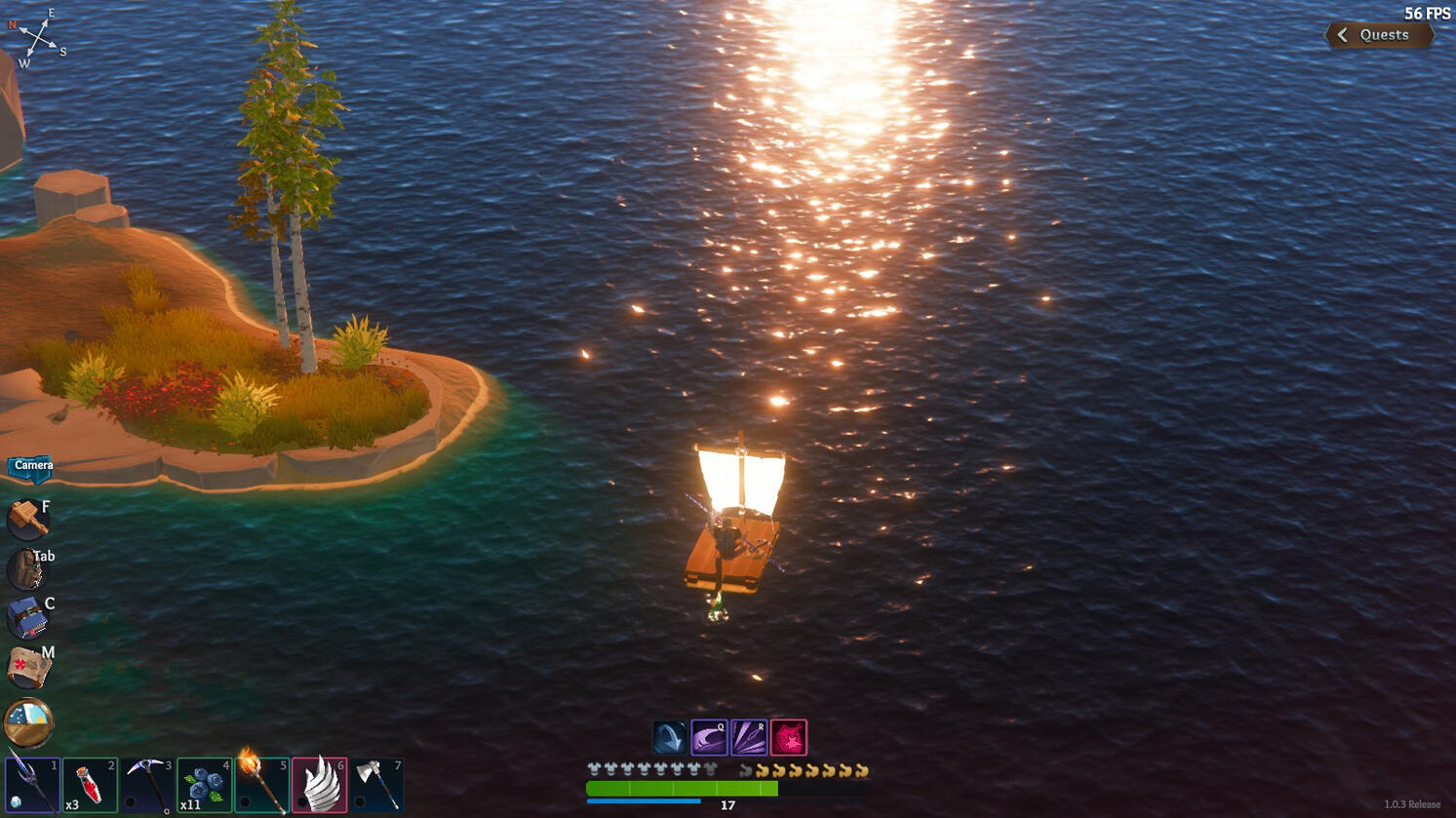 Watching the Sunlight Reflection